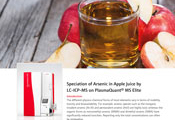 Speciation of Arsenic in Apple Juice by LC-ICP-MS on PlasmaQuant® MS Elite