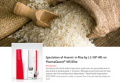Speciation of Arsenic in Rice by LC-ICP-MS on PlasmaQuant® MS Elite