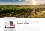 Determination of Element Contents in Wine Using HR-CS Flame AAS